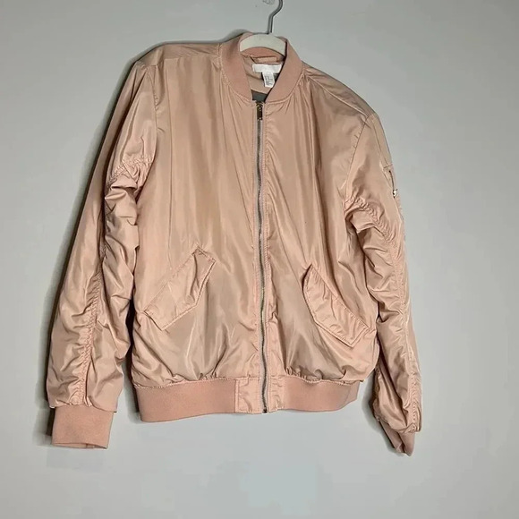 H&M Pink Bomber Jacket - Picture 2 of 7